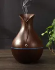 Humidifier ya Mbao ya Ultrasonic yenye Rangi - 2