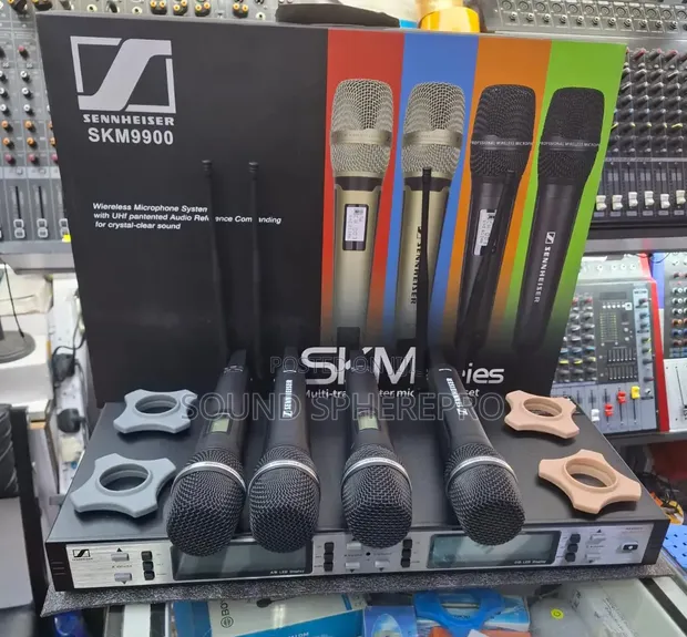 Sennheiser SKM 9900 Maikrofoni Isiyo na Waya 4-in-1 - 1