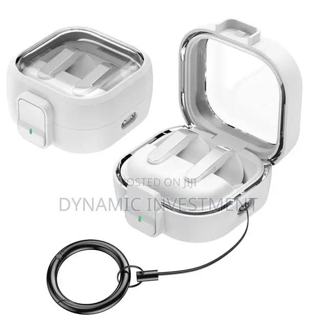 Samsung Galaxy Buds 4 Earbuds Case with Safety Lock & Keychain - 1
