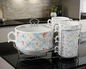 The Heritage Floral Soup Serving Set