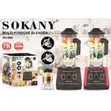 Sokany 2-in-1 Commercial Blender (SK-666) - 1