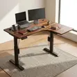 1.4M Curved Electric Height-Adjustable Desk - 5