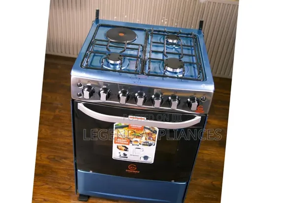 Eurochef 3+1 Standing Cooker 60x65 - 1