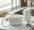 7 Piece Blossom Plaid Luxury Tureen Set - 3
