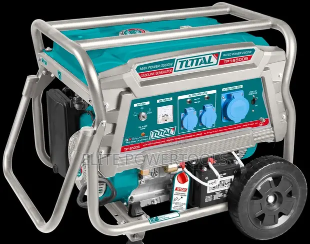 TOTAL Portable Gasoline Generator TP165006 - 1