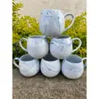 Pot Style Ceramic Mug Set (6 Pieces) - 1