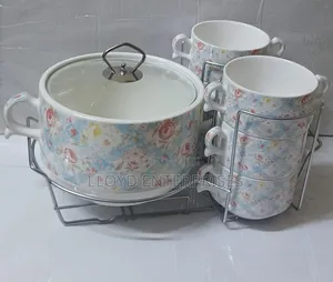 Seti ya Miele ya Supu ya Keramik Vipande 7 - Nyeupe