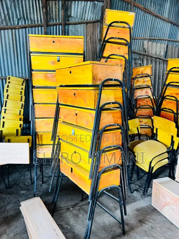New School Lockers and Chairs - 1