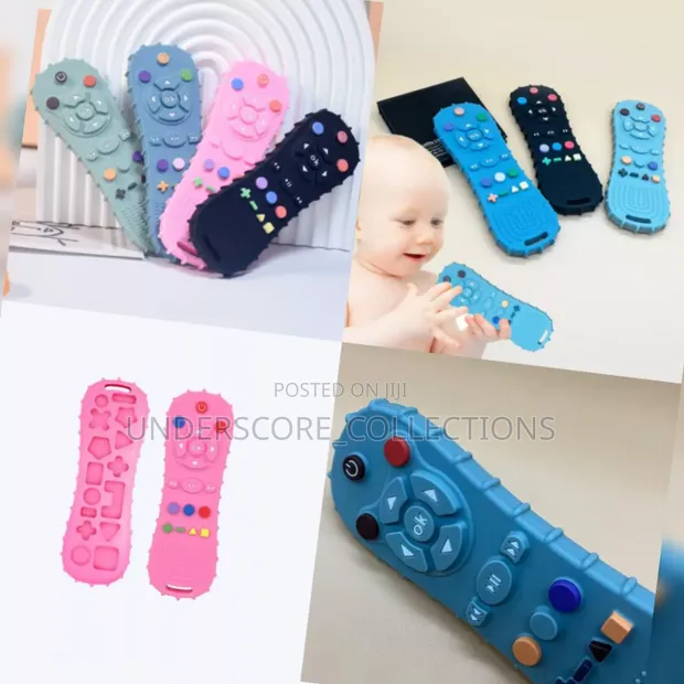 Kichezeo cha Silicone cha Mtoto cha Remote - 1