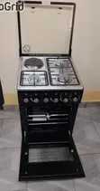 Sarahtech 3G+1E Cooker with Rotisserie & Electric Oven - 2