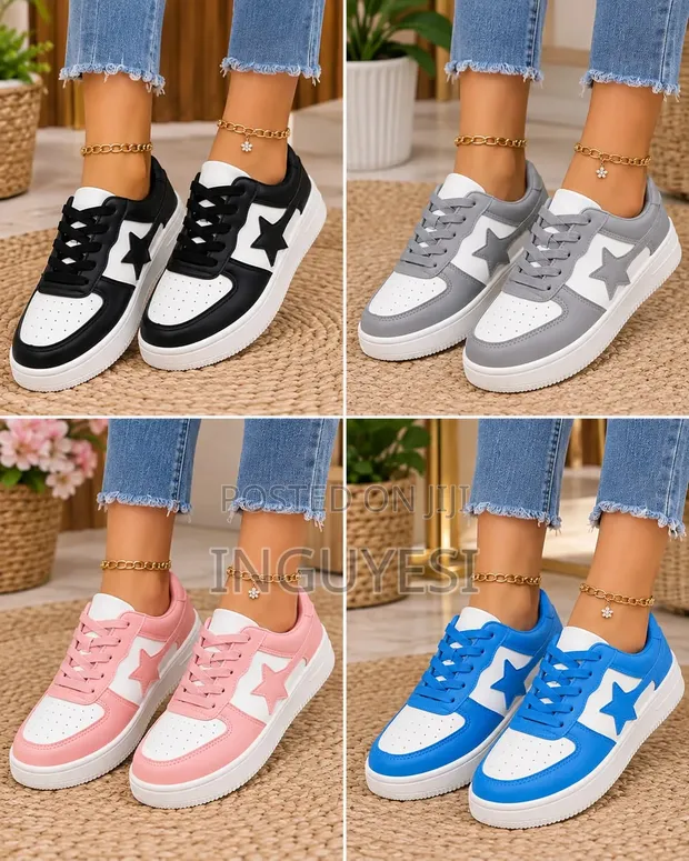 Top Notch Ladies Sneakers - Multicolor - 1