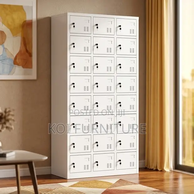 Modern 24-Drawer Office Storage Cabinet - 1