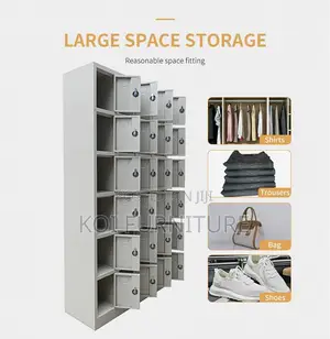 Modern 24-Drawer Office Storage Cabinet