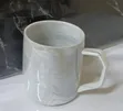 Nordic Ceramic Cups (Grey, 450ml) - 3