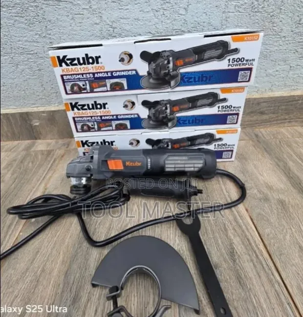 Kzubr Angle Grinder 1500W Brushless 4" - 1