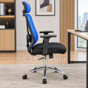 Kiti cha Ergonomic cha Swivel chenye Lumbar Support