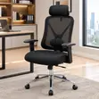 Kiti cha Ergonomic cha Swivel chenye Lumbar Support - 2