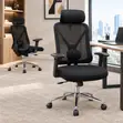 Kiti cha Ergonomic cha Swivel chenye Lumbar Support - 5