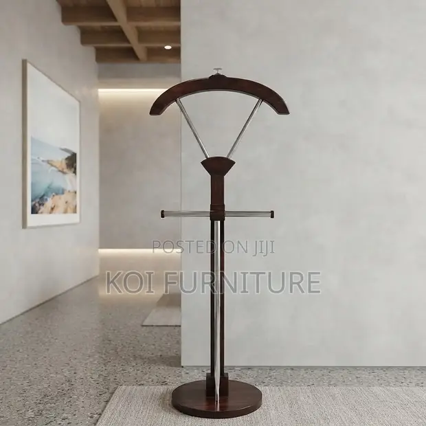 Executive Mahogany Coat Hanger - 1