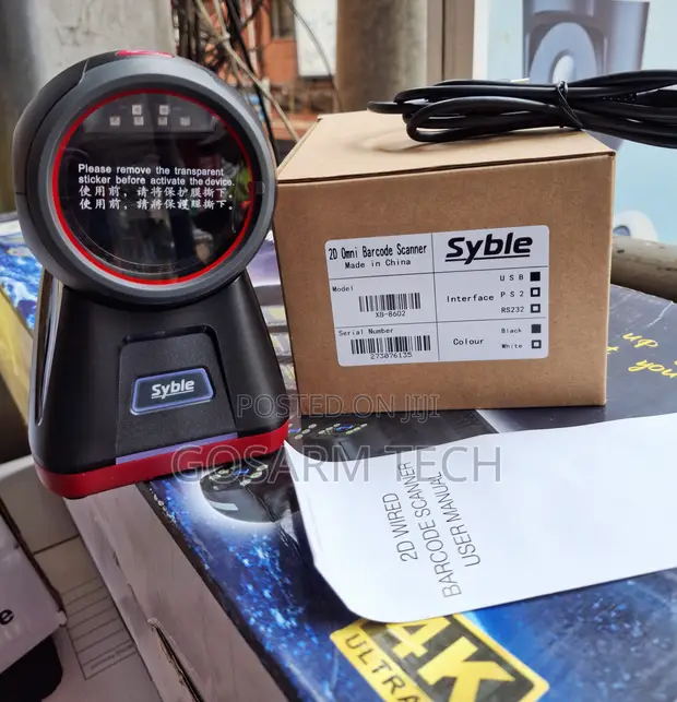 XB-8602 Professional Barcode Scanner ya Mezani ya 2D - 1