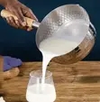 Hammered Stainless Steel Milk Pot / Saucepan - 1