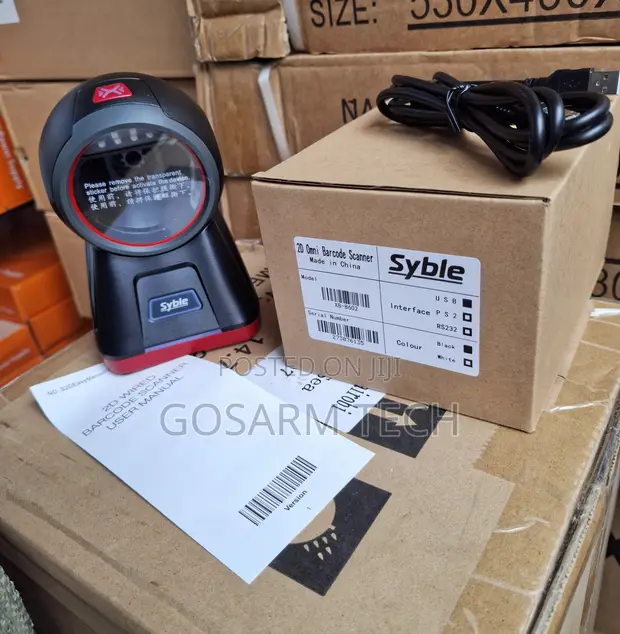 Syble XB-8602 2D Barcode QR Code Reader Mpya - 1