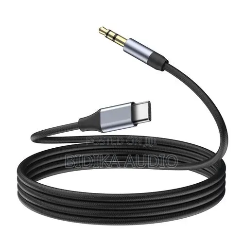 Kebo ya Sauti ya USB-C hadi 3.5mm Aux Jack - 1