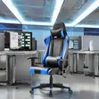 Office Computer Gaming Chair - Blue - 1