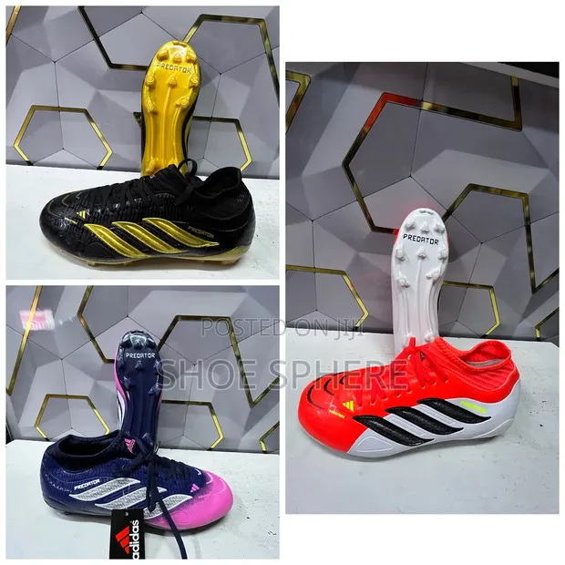 Viatu vya Mpira wa Miguu vya Adidas - Saizi 41-45 - 1