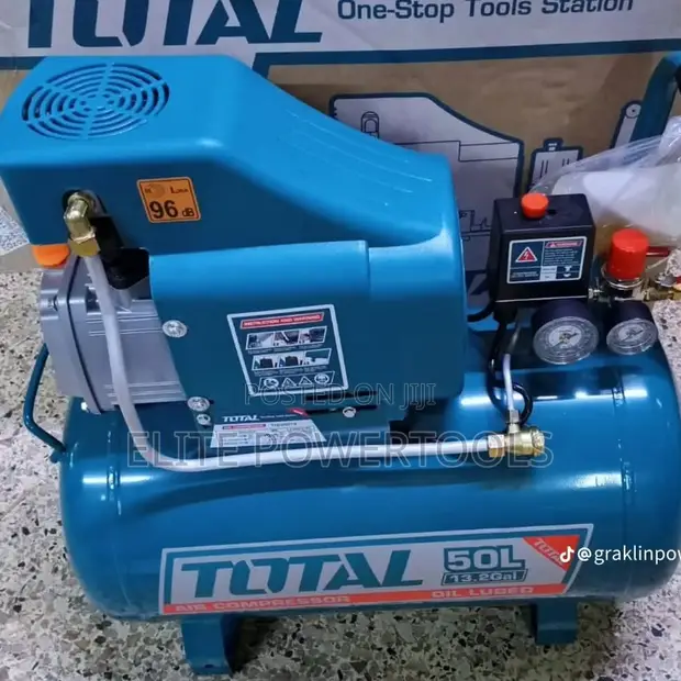 Total 50L Portable Air Compressor - 1