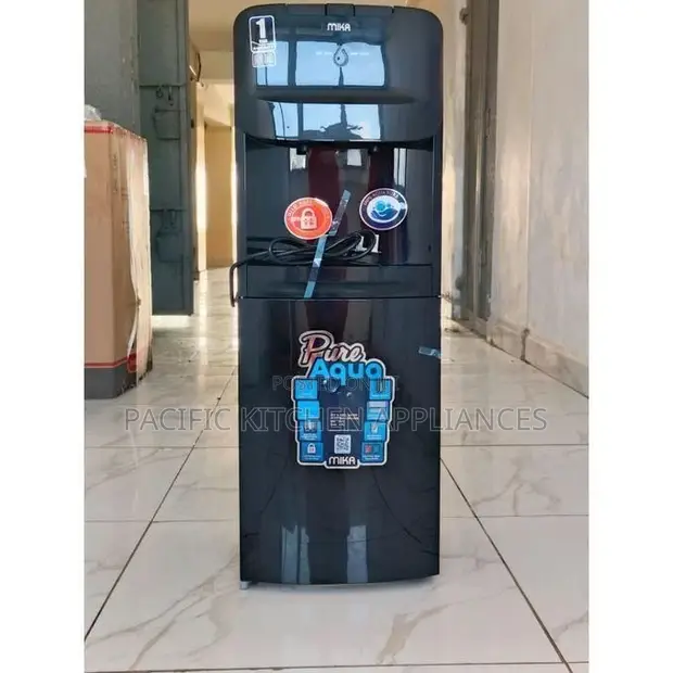 Mika Water Dispenser ya Moto na Baridi (2 Taps, Child Lock) - 1