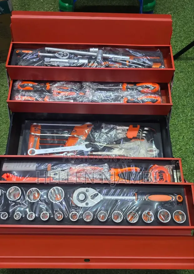 85-Piece Mechanical Tool Set (1/4" & 1/2" Drive) - 1
