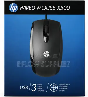 HP Wired Optical Mouse X500