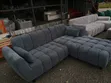 Bubble Six Seater L-Shape Sofa in Grey and White - 1