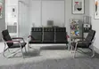 5-Seater Office Leather Sofa Set - Premium Reception Seating - 1