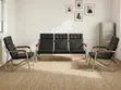 5-Seater Office Leather Sofa Set - Premium Reception Seating - 3
