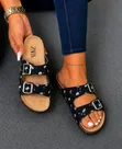 Zara Sandals za Suede za Rangi Nyingi - 2