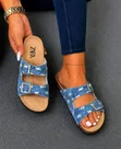 Zara Sandals za Suede za Rangi Nyingi - 3
