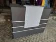 Brand New Gray & White Rectangular Reception Desk - 2