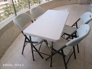 4 Seater Foldable Dining Set