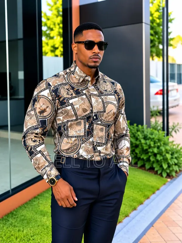 Men's Stretch Casual Shirts - 1