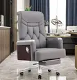 Boss Recliner Leather Chair with Footrest - 2