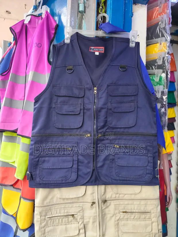 Custom Branded Safari Jackets - 1