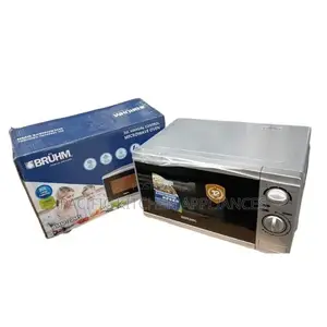 Bruhm 20L Solo Microwave Oven - Fedha, 700W