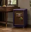 60kg Brown Digital Fireproof Safe - Heavy Duty Security Box - 2