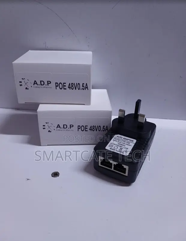 48V PoE Injector Power Supply for Access Points & IP Devices - 1