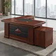 Classic Mahogany Executive Office Set - 3