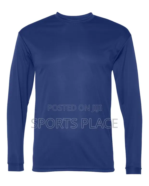 Navy Blue Adidas Compression Shirt - Men's Base Layer - 1