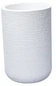 Round Textured Cylinder Planter - 37cm x 60cm - 1