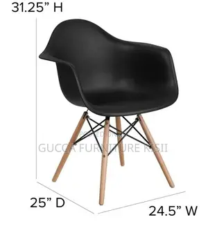 Kiti cha Eames cha Plastiki cha Miguu 4